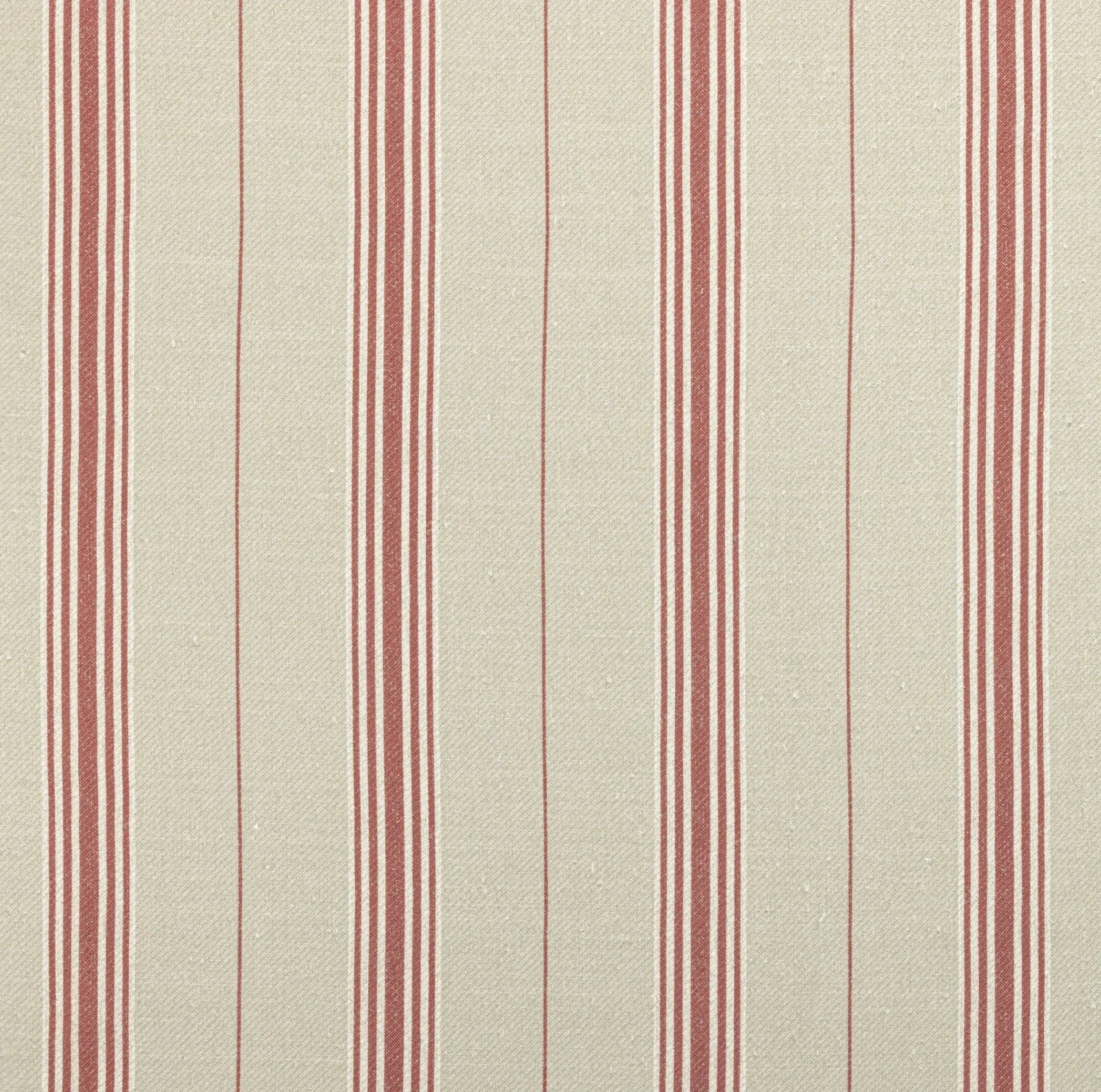 Vallon Stripe Linen | Cardinal