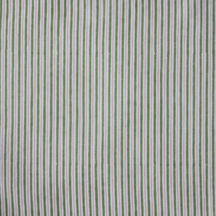 Double Stripe | Mint/Candy on Ivory