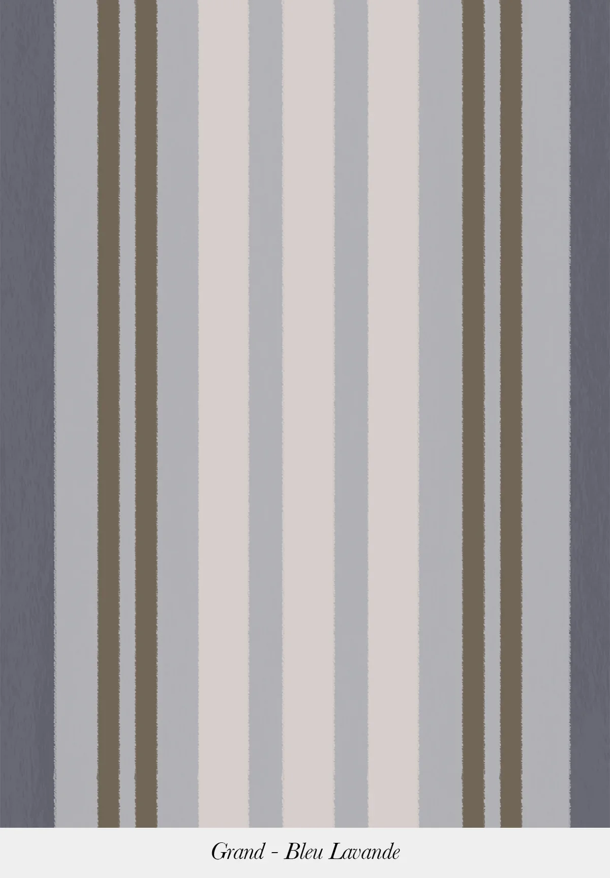 Stripe Claude | Bleu Lavende