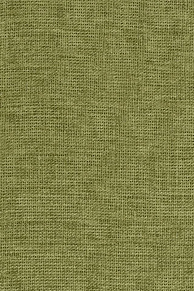 Light Weight Plain Linen Botanical Green