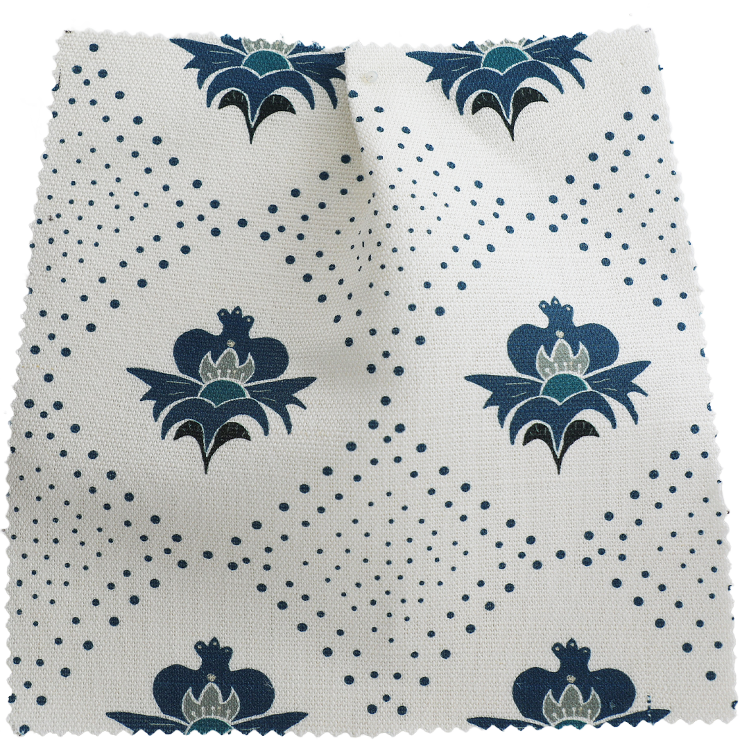 Aubrey Linen | Indigo Blue