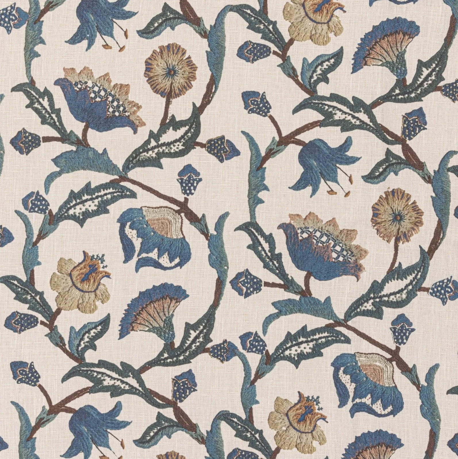 Wherwell Linen | Blue