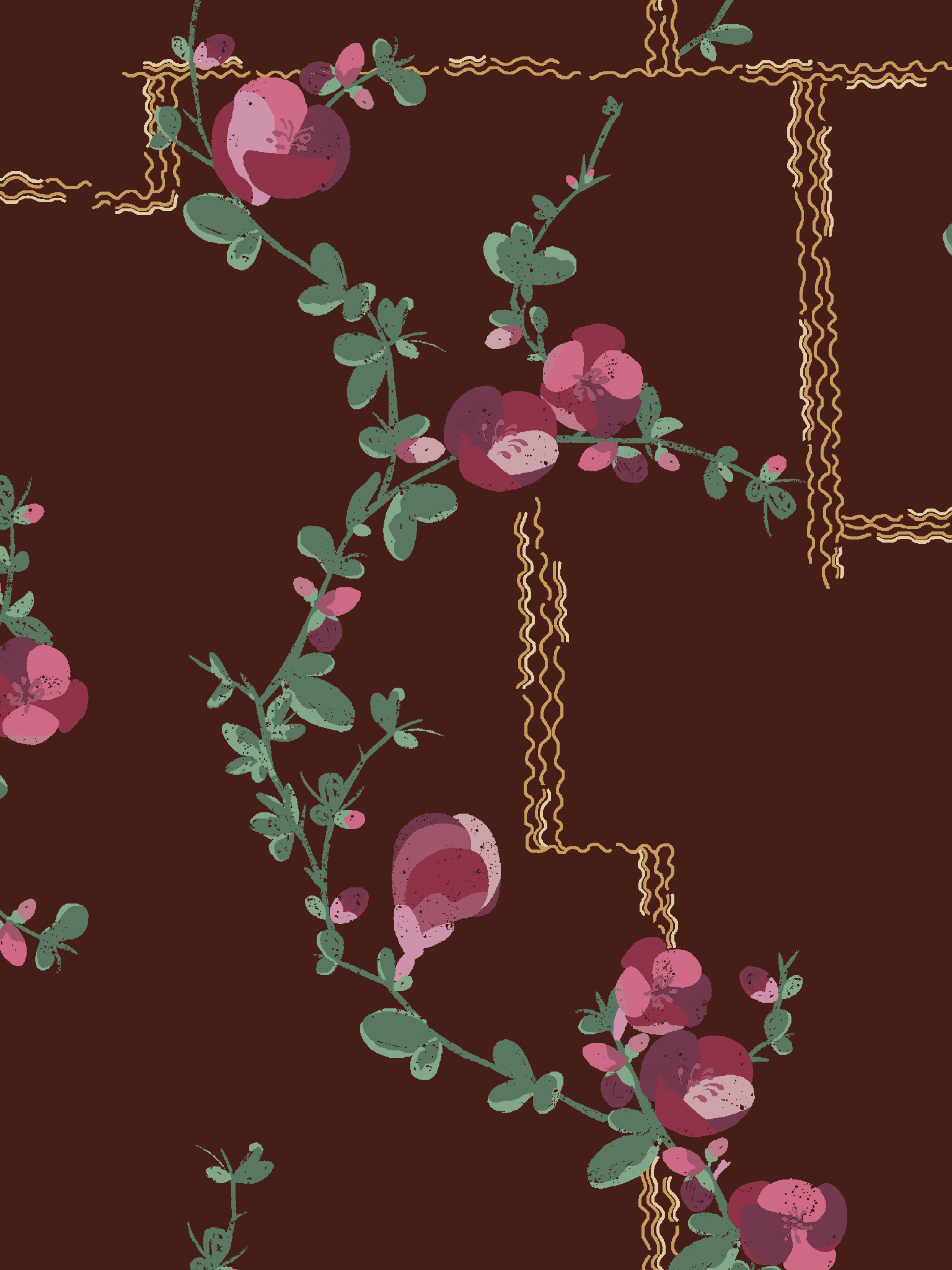 Coco | Fuchsia on Brick