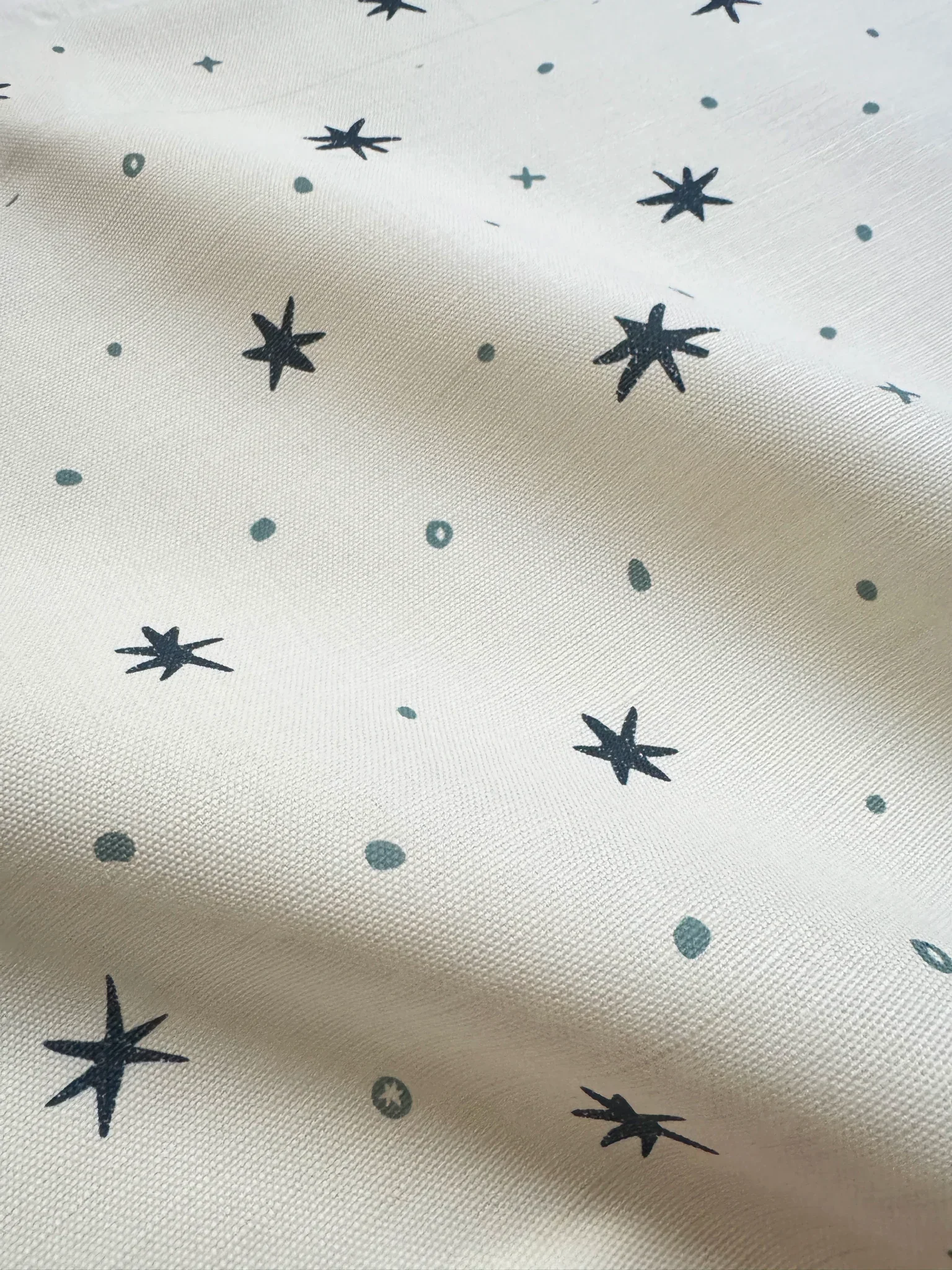 Ensueño | Linen Cotton Fabric Night