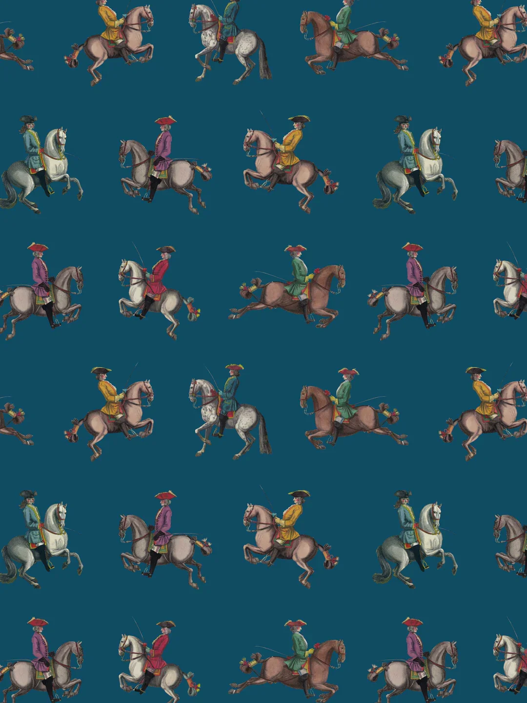 Riding School | Petrol Blue