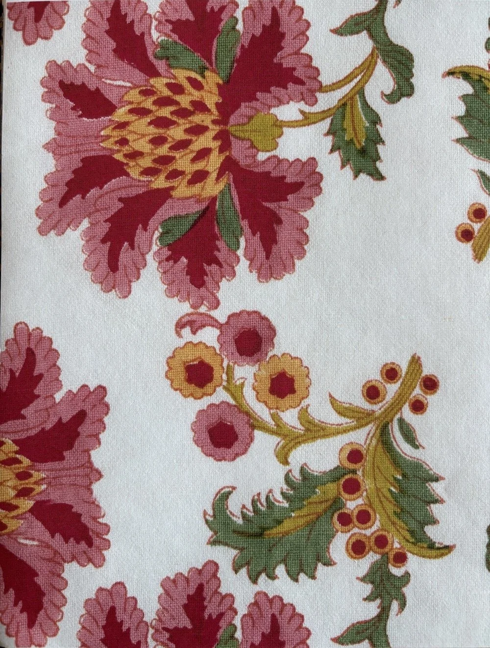 French Floral | Multi Colour on Ivory
