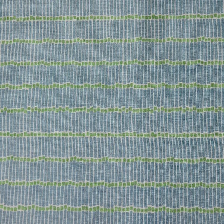 Match Sticks | Sky/ Green on Ivory (Archiving Soon)