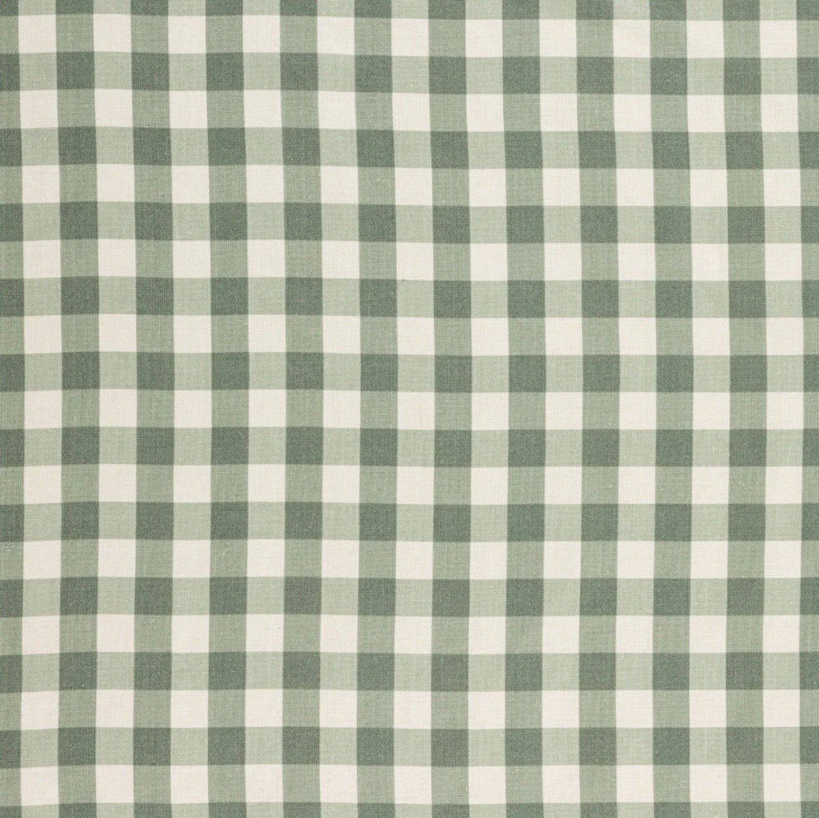 Vintage Check Linen | Forest Green