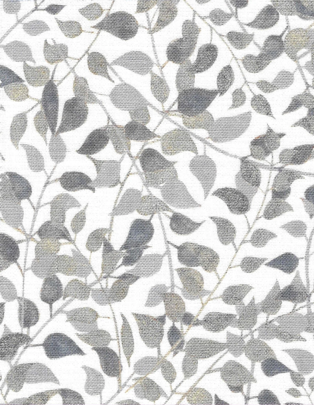 Confetti Leaves | Indigo Grey 