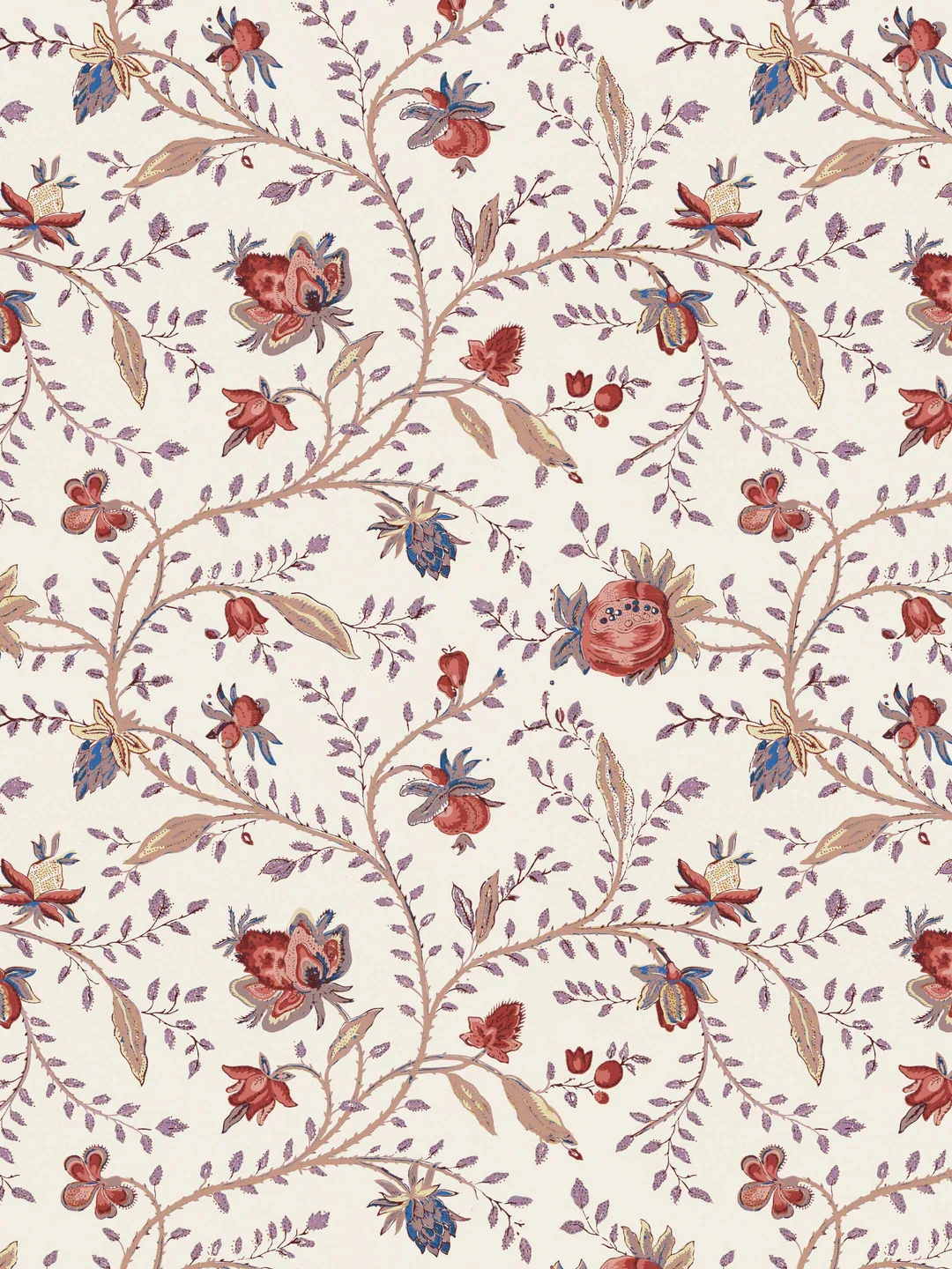Indienne Floral | Peach