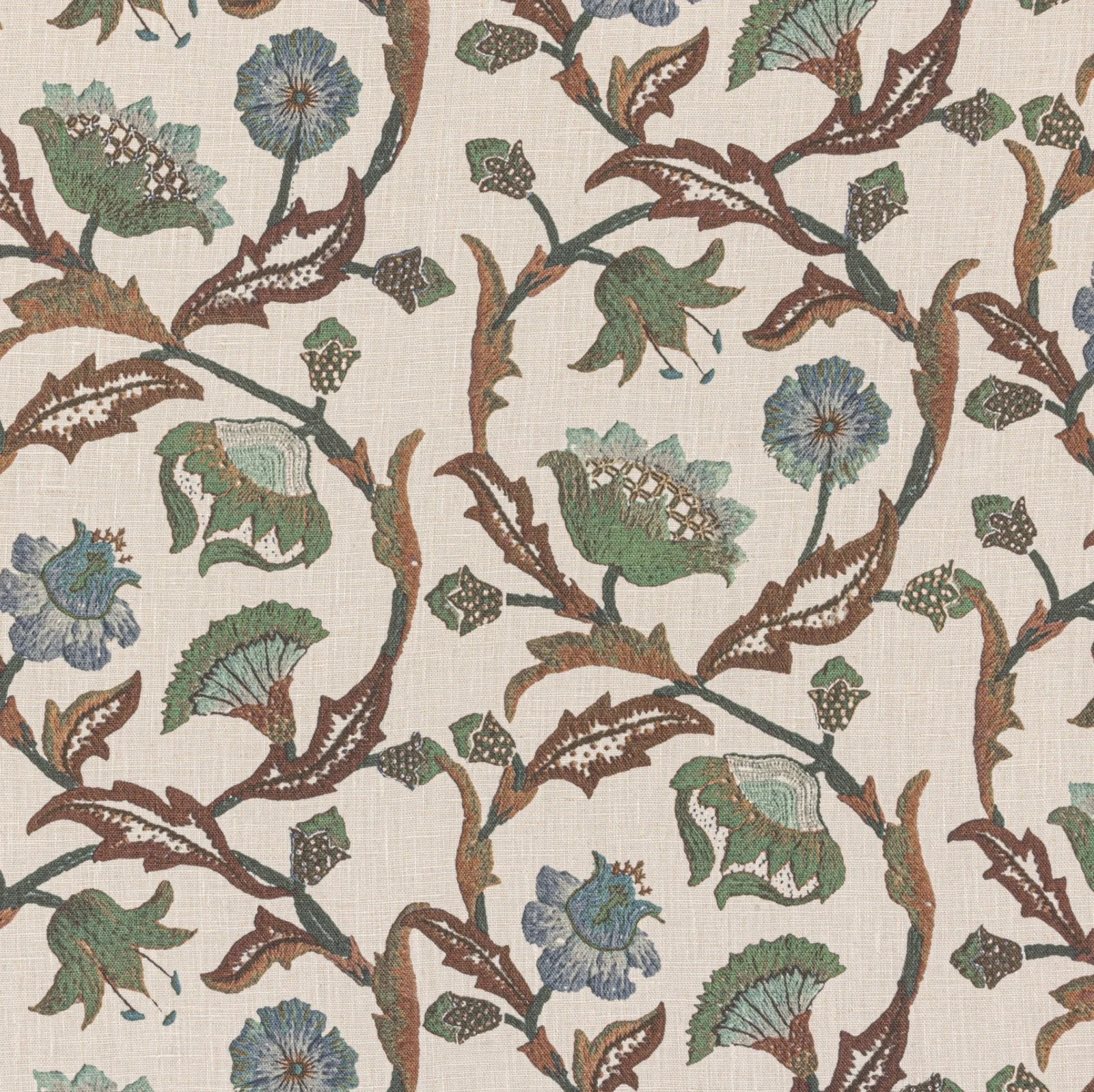 Wherwell Linen | Green