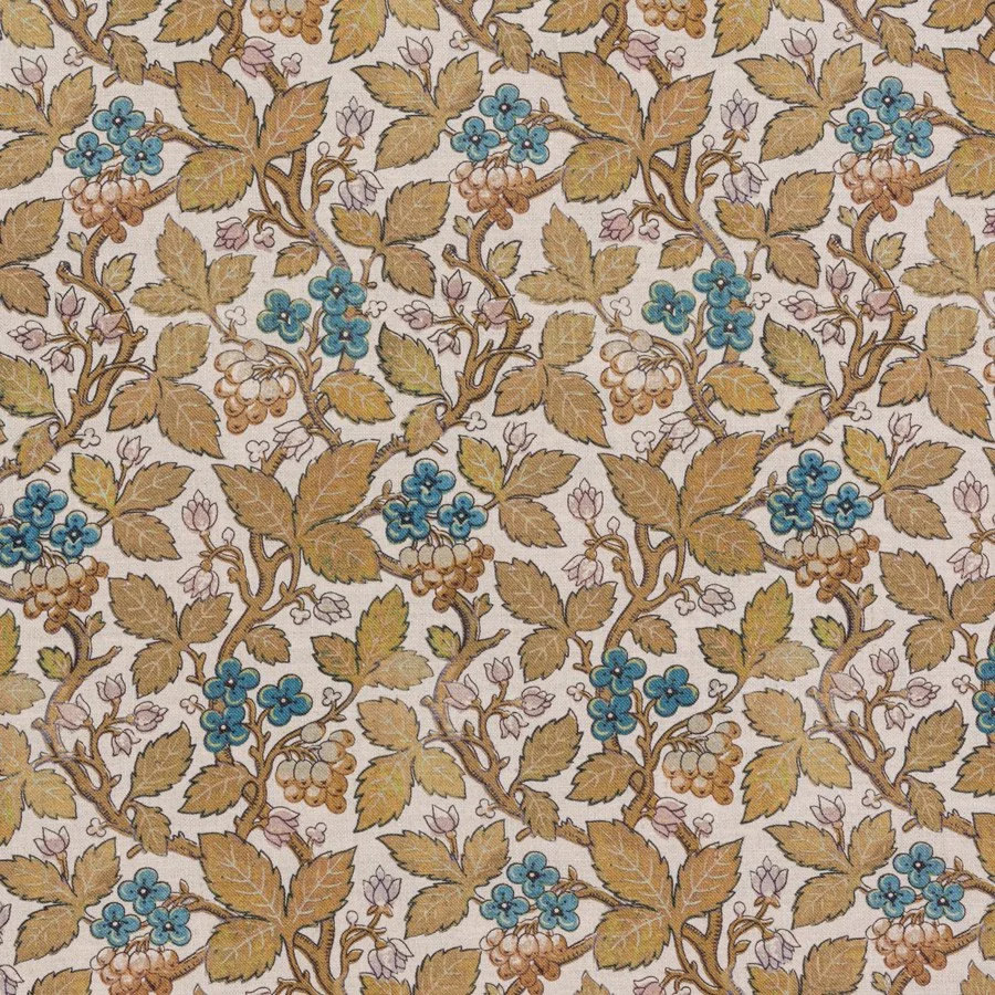 Briar Linen | Ochre Blue