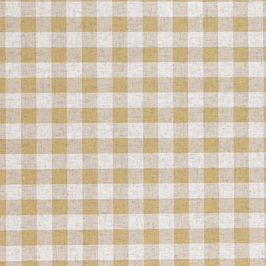 Linen Check | Mustard