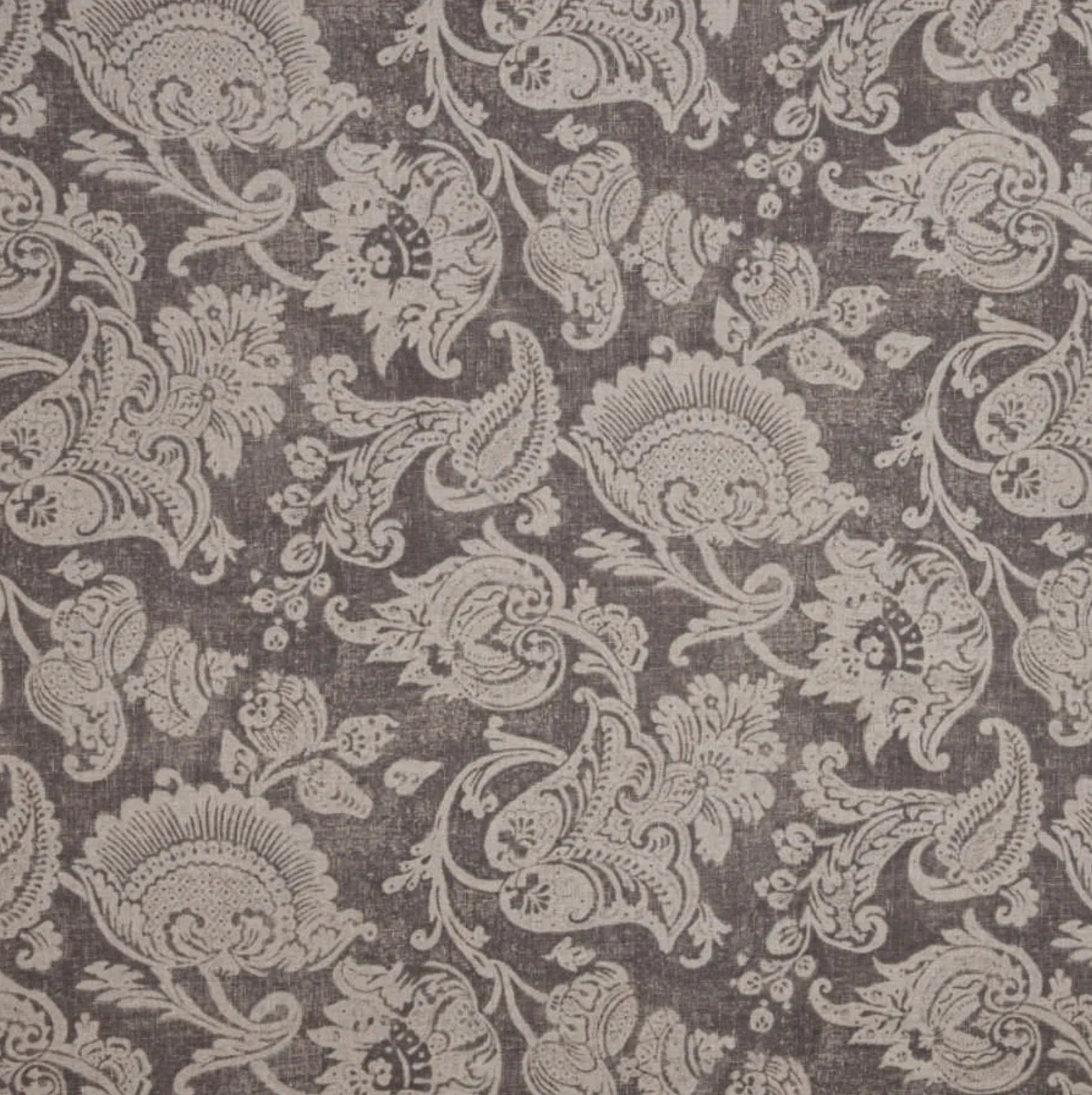 Hattingley Linen | Chocolate On Natural