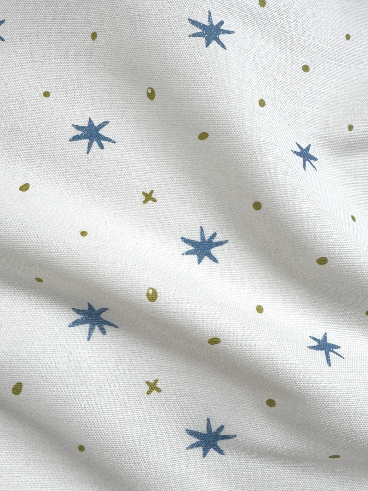 Ensueño | Linen Cotton Fabric Sky