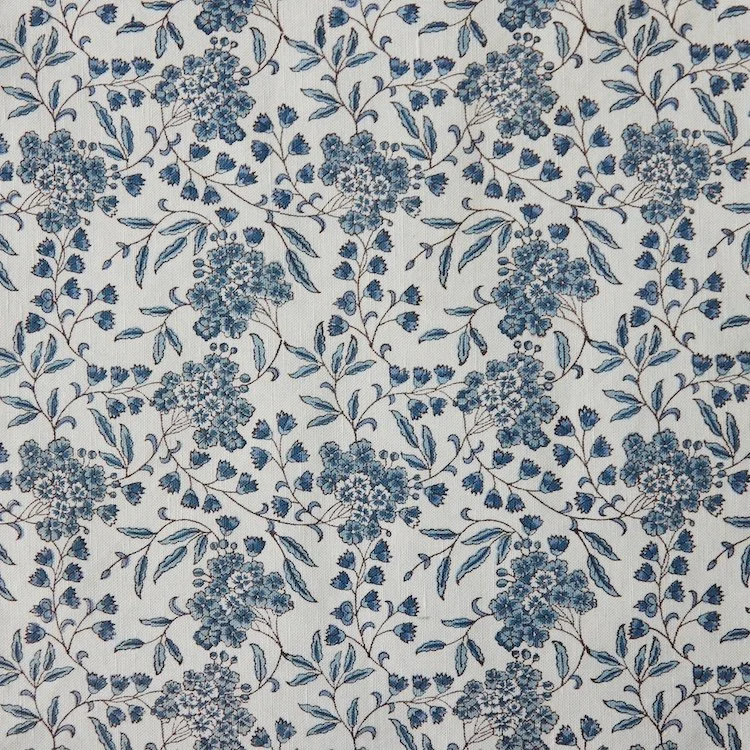 Cherry Blossom | Indigo on Ivory