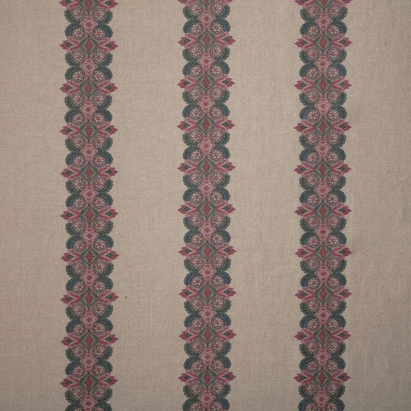 Balazuc Morocco Stripe Linen | Natural