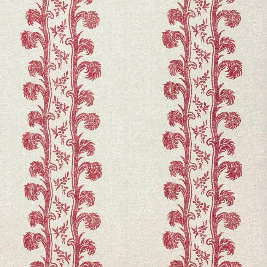 Plume Stripe | Sutton Red