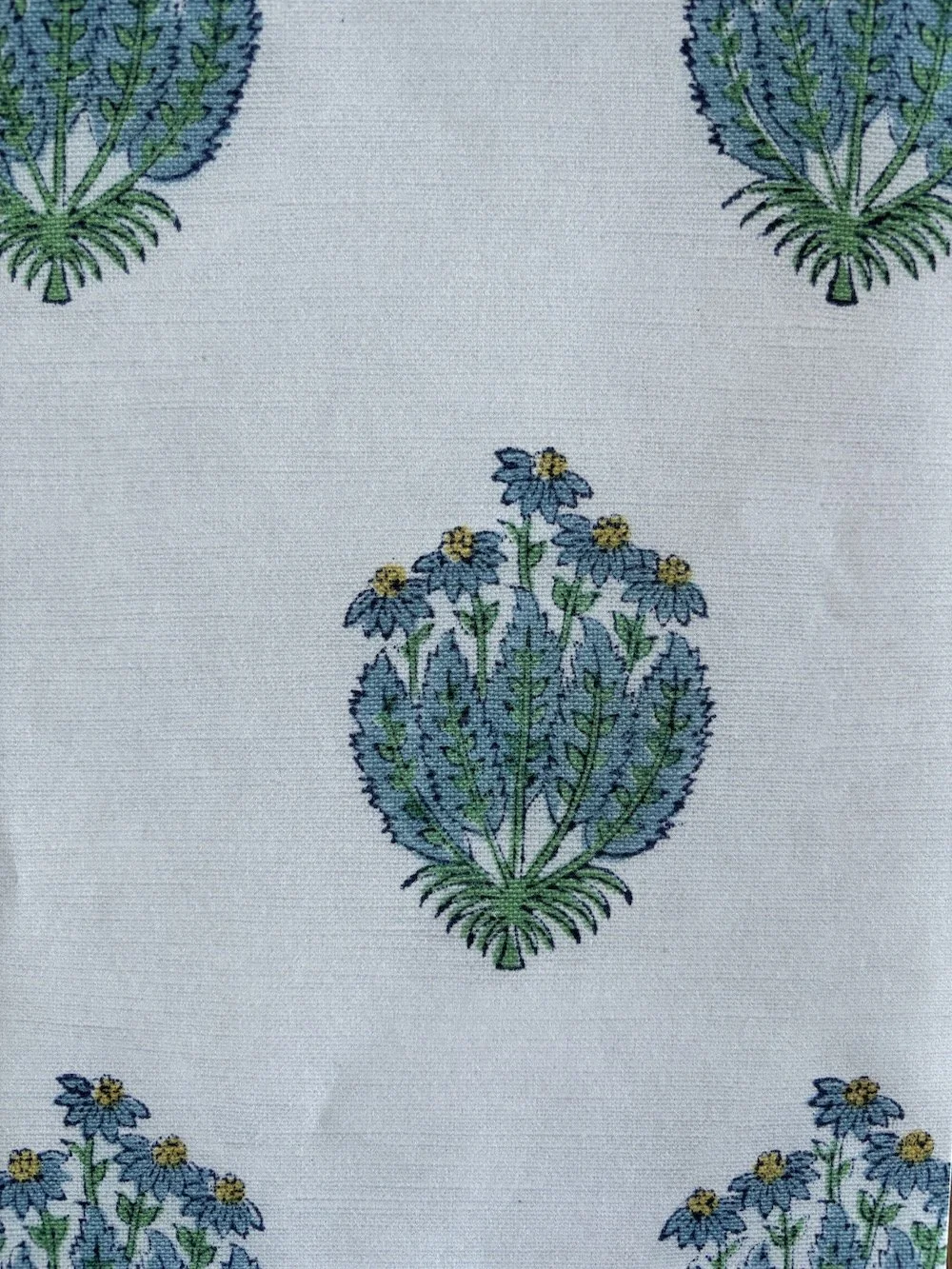 Buti Flower | Indigo on Ivory