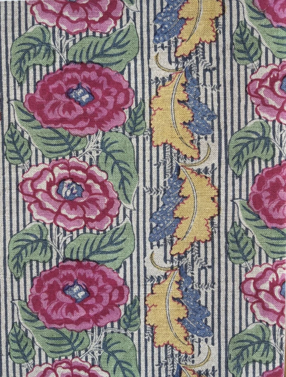 French Roses | Multi Colour on Natural