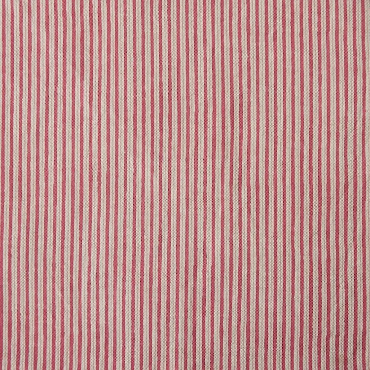 Double Stripe | Poppy/Candy on Natural