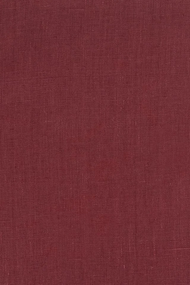 Light Weight Plain Linen Scarlet