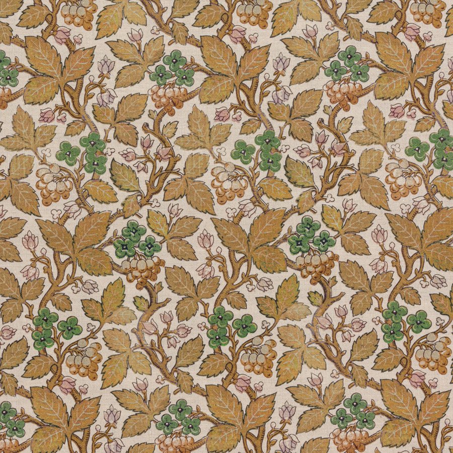 Briar Linen | Ochre Green