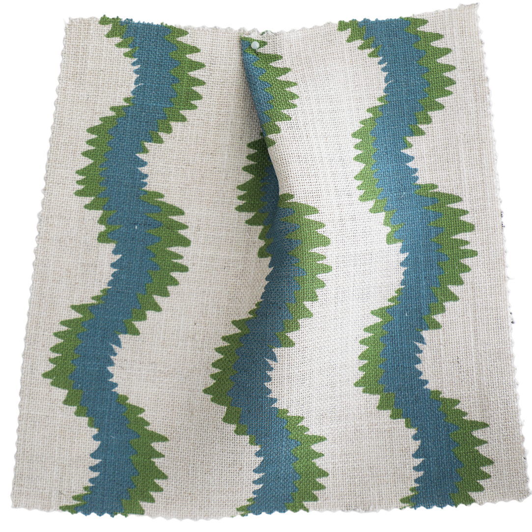 Lulu Spring | Blue & Olive