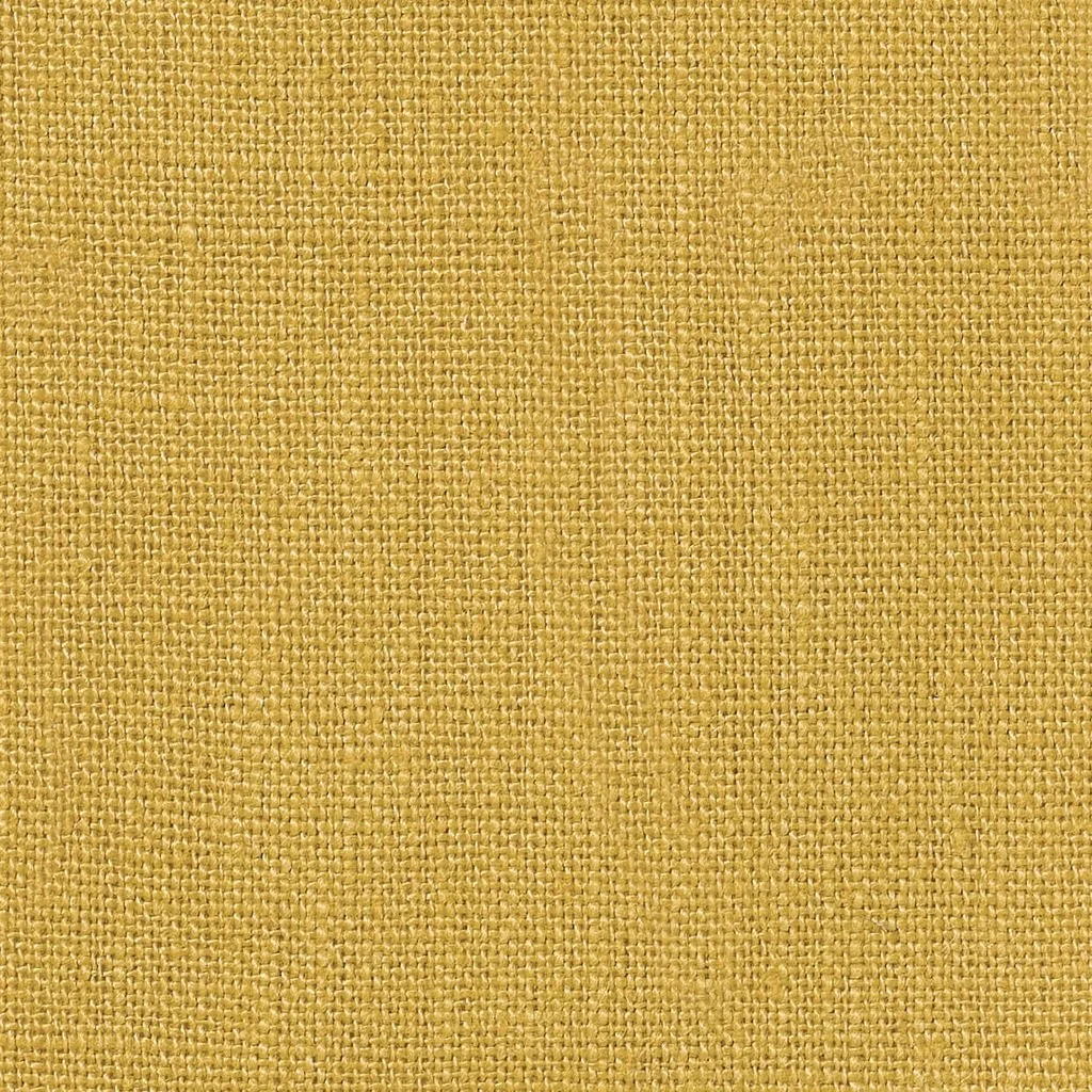 Light Weight Plain Linen Ochre