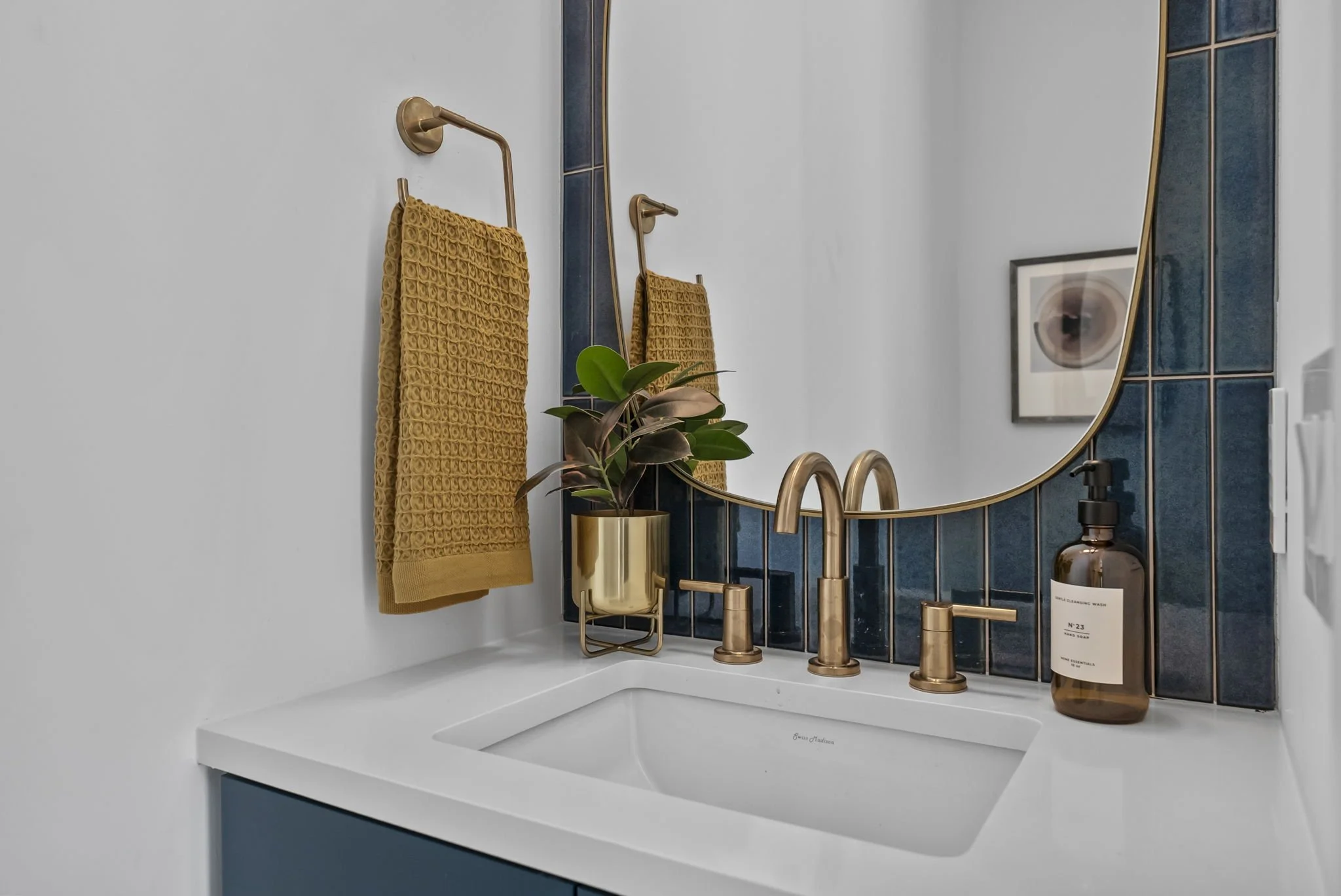 Unit 2 designer powder bathroom