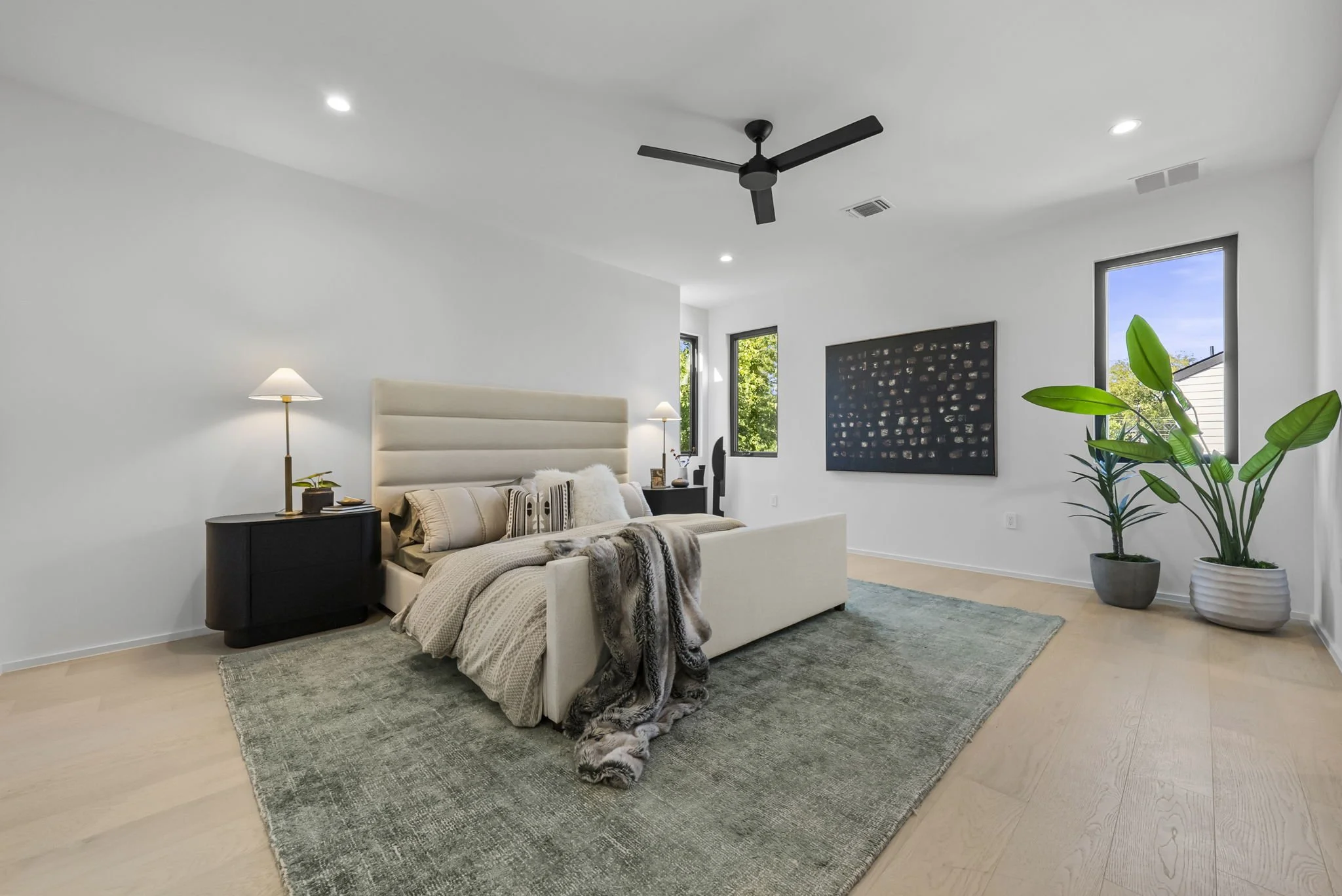 Large primary suite