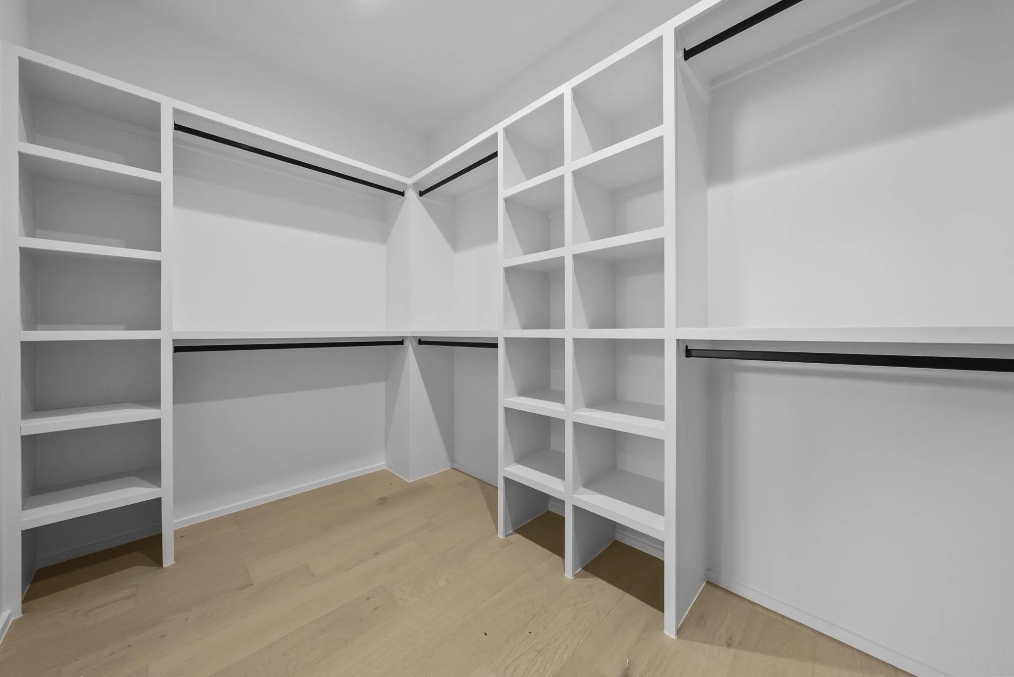 Huge primary closet