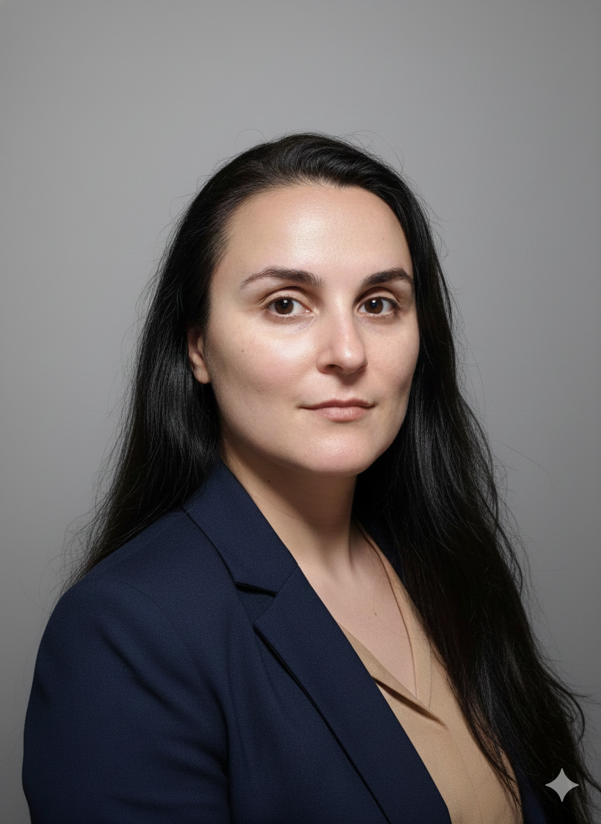 Profile photo of Counara’s founder helping people live and work across borders.