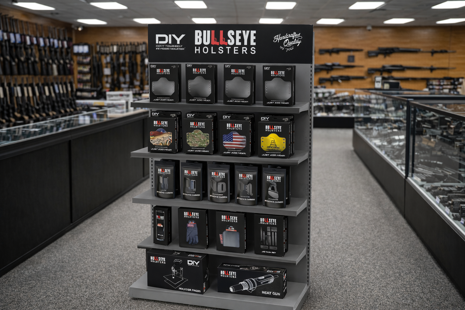Bullseye Holsters Launches Retail Maker System, Bringing On-Demand Holster Manufacturing to Gun Stores