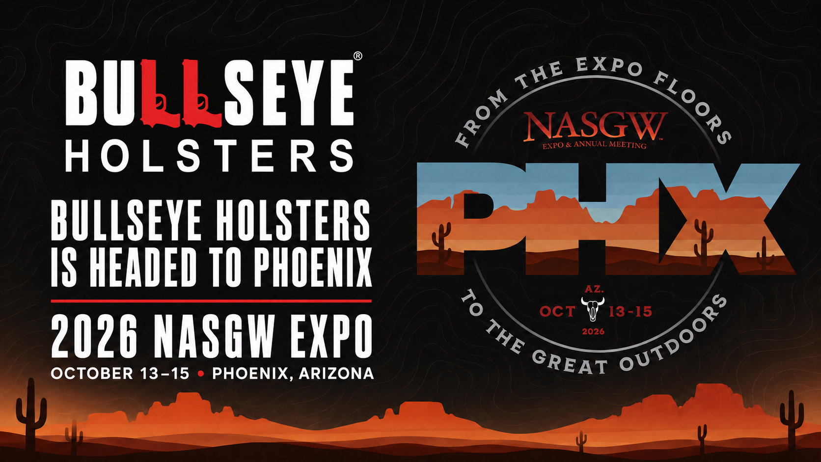 Bullseye Holsters Is Headed to the 2026 NASGW Expo in Phoenix