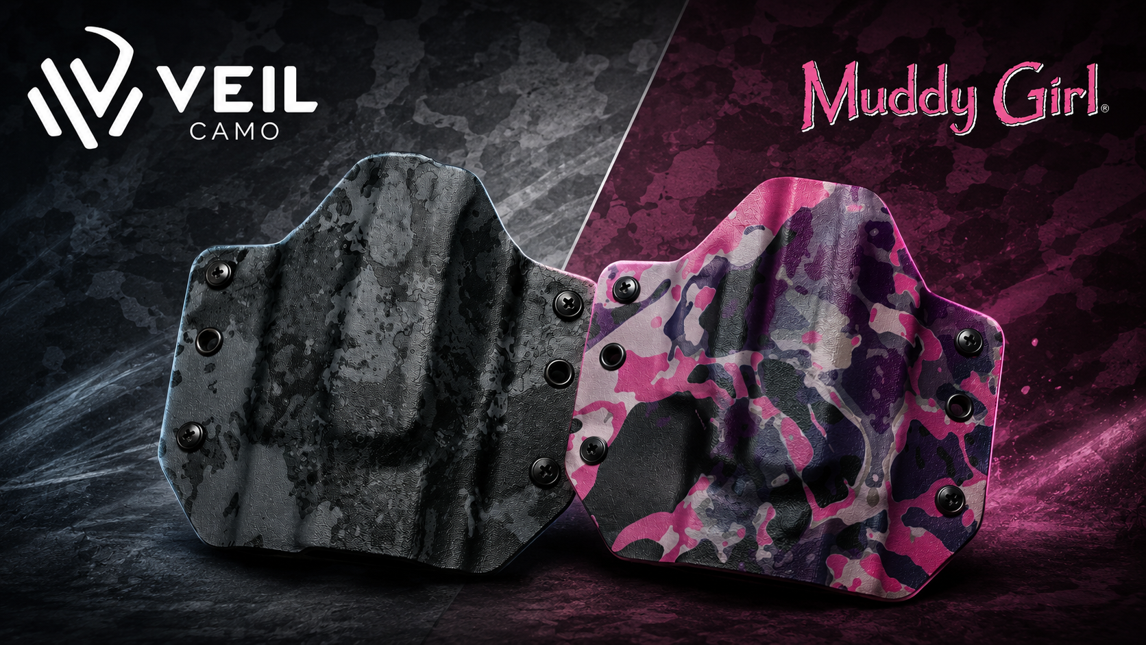 Bullseye Holsters Announces Licensing Agreements with Veil® Camo and Muddy Girl®