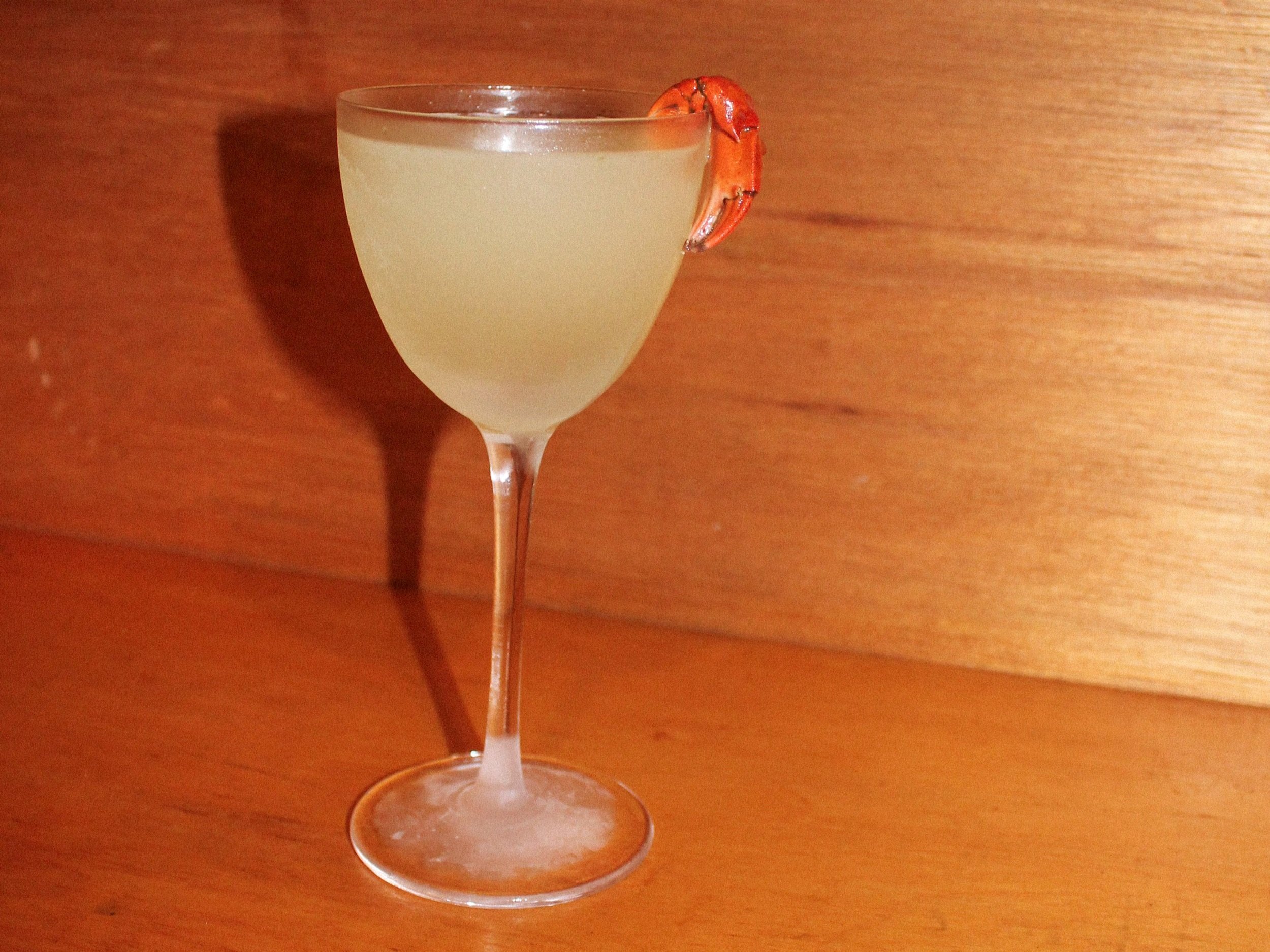 Dirty Crab Martini