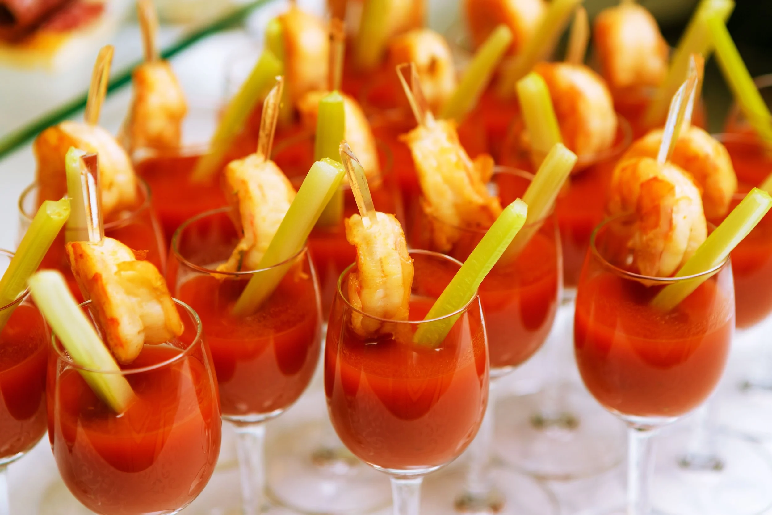 Tomato Clam Juice and Bloody Caesar Vodka Cocktail Recipe