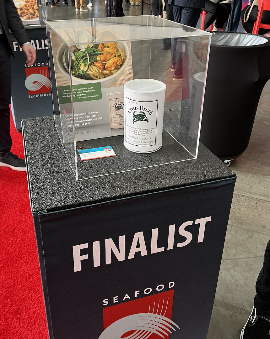 St. Ours & Company Crab Broth at the Seafood Expo North America New Product Showcase