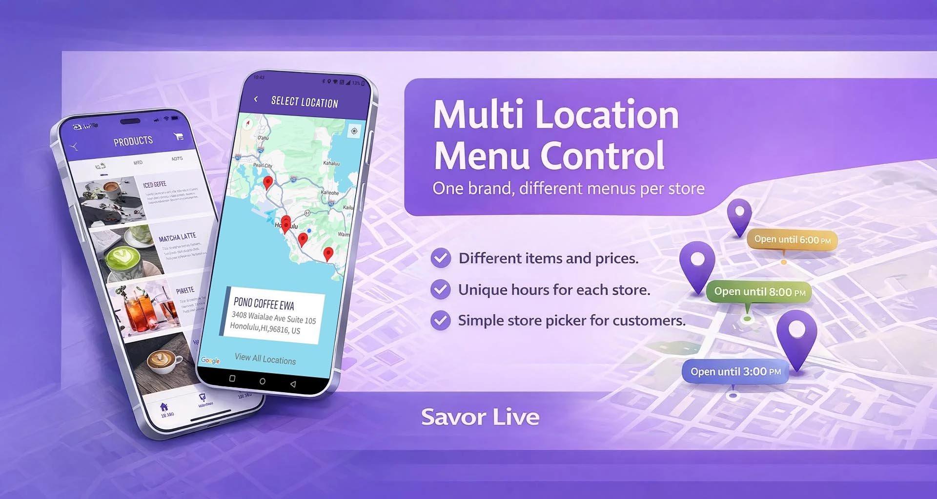 One Brand, Many Menus: Multi-Location Control