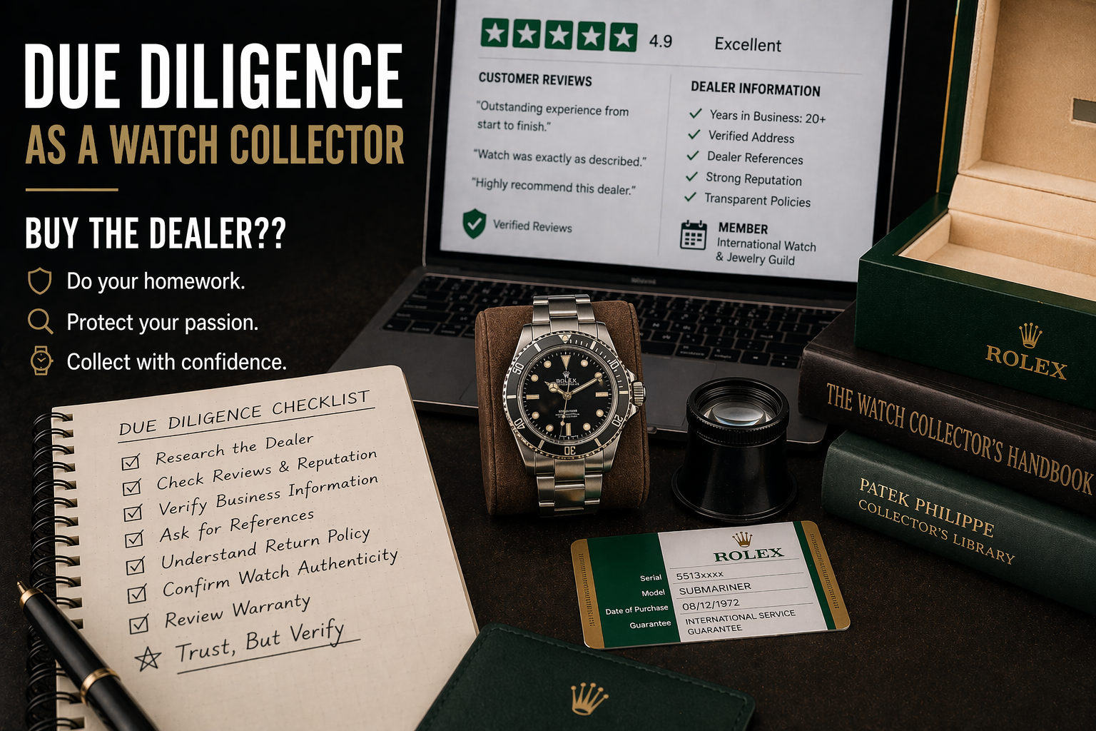 Due diligence. As a buyer &amp; seller.