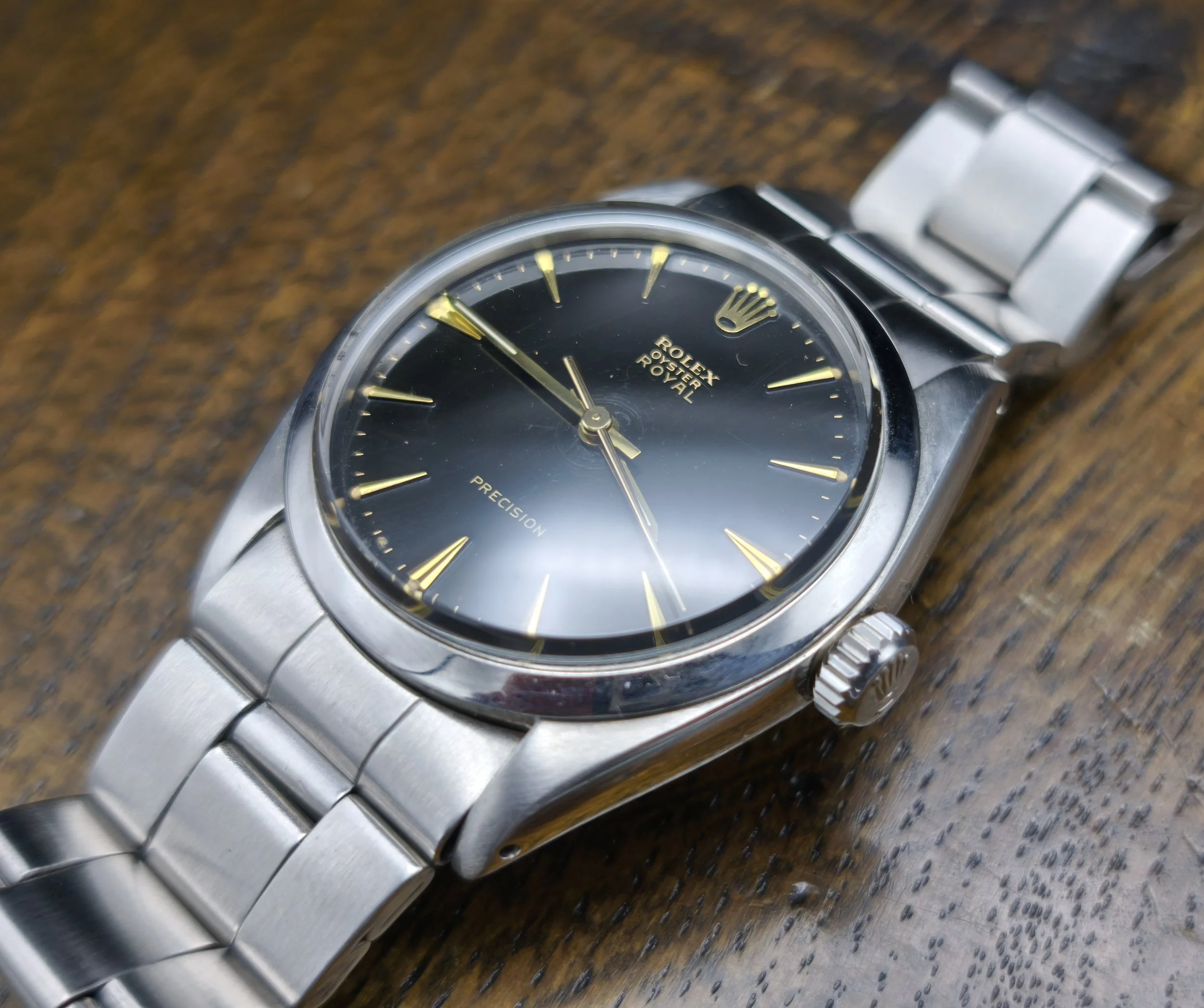 Available Soon. Rolex Oyster Royal Precision ref: 6694. 'I.62'. Gilt Dial