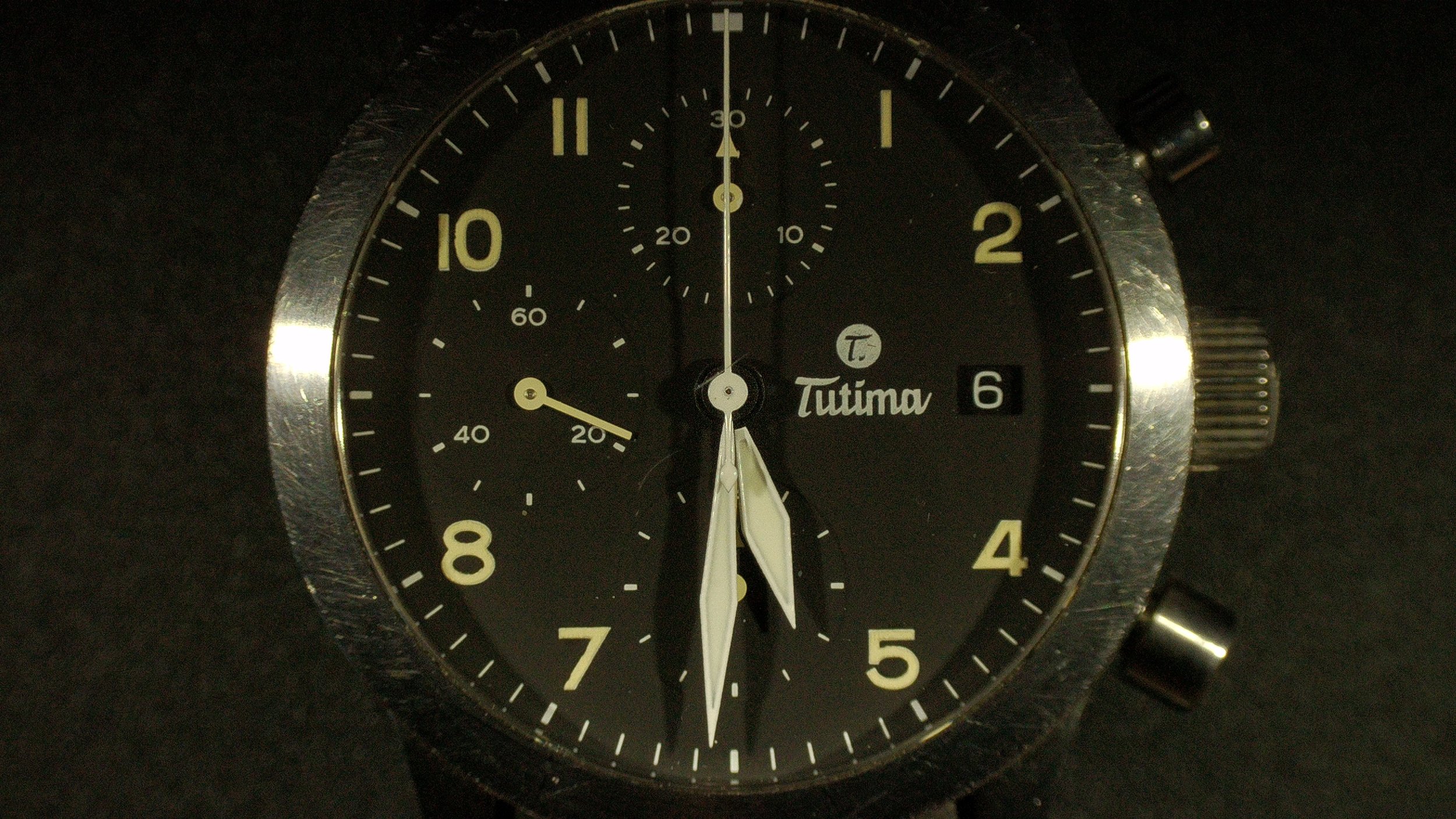 Tutima FX Chronograph. 2001
