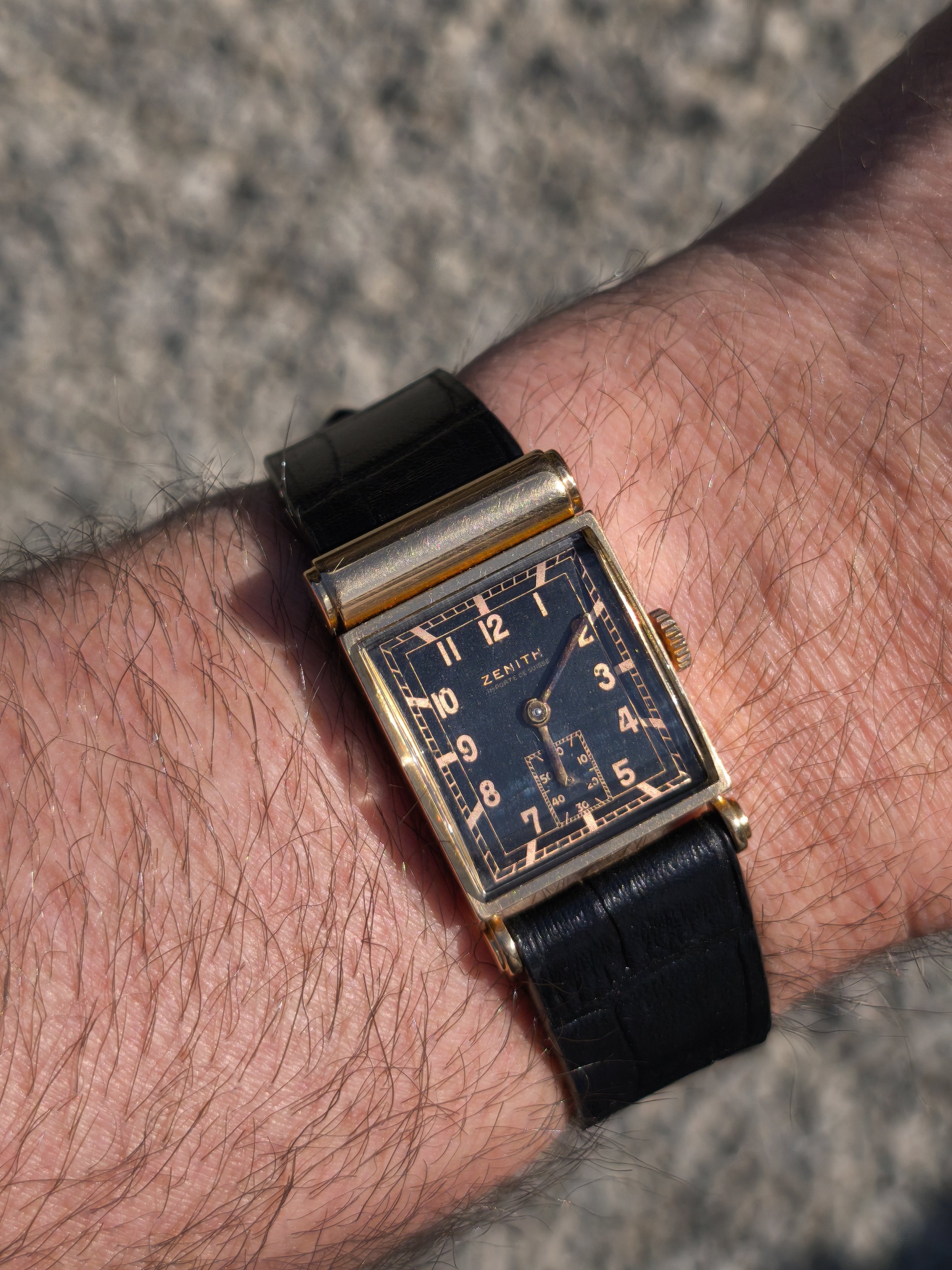 Zenith Unknown. Case by F. Baumgartner SA. Geneva Key No.2
