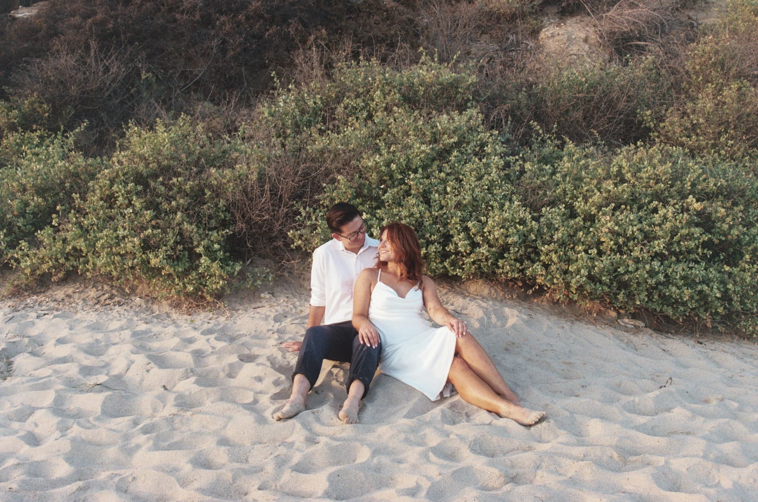 Los Angeles Engagement Photographer, Crystal Cove, Ashley&Matt FILM-32.jpg