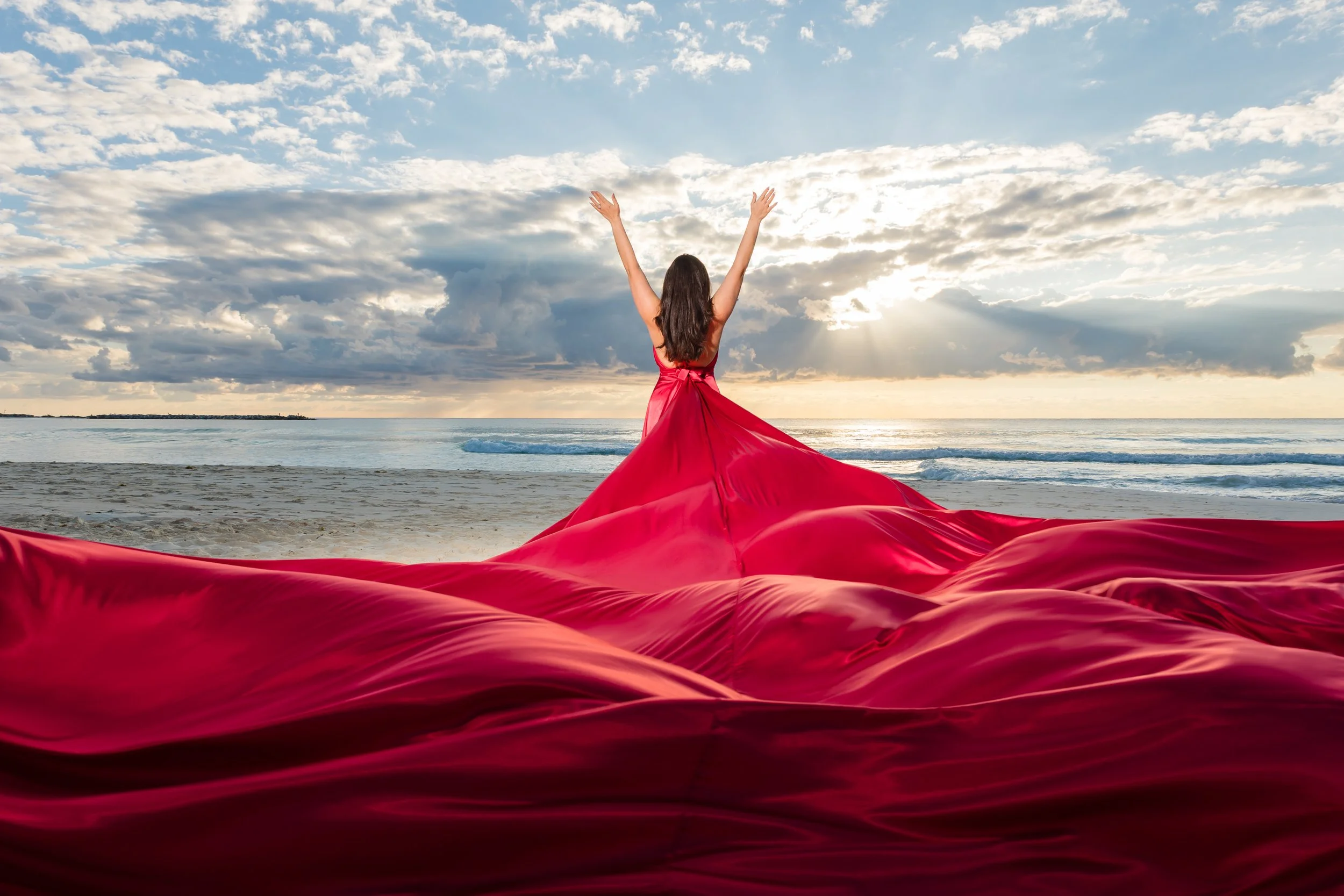 flying dress cancun