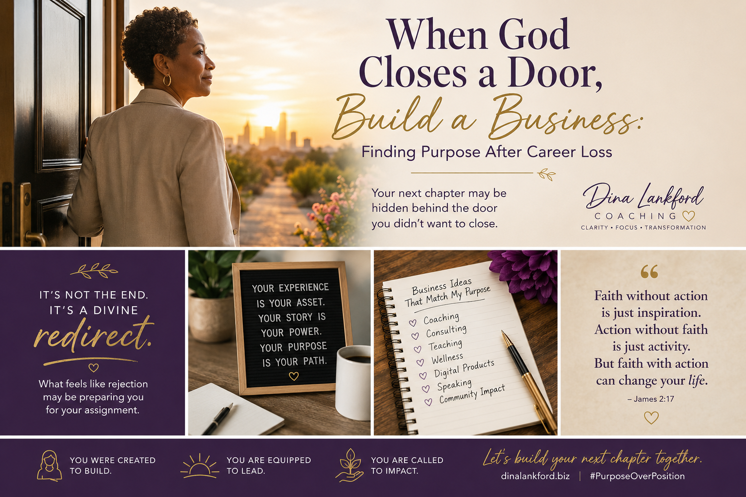 When God Closes a Door, Build a Business: Finding Purpose After Career Loss