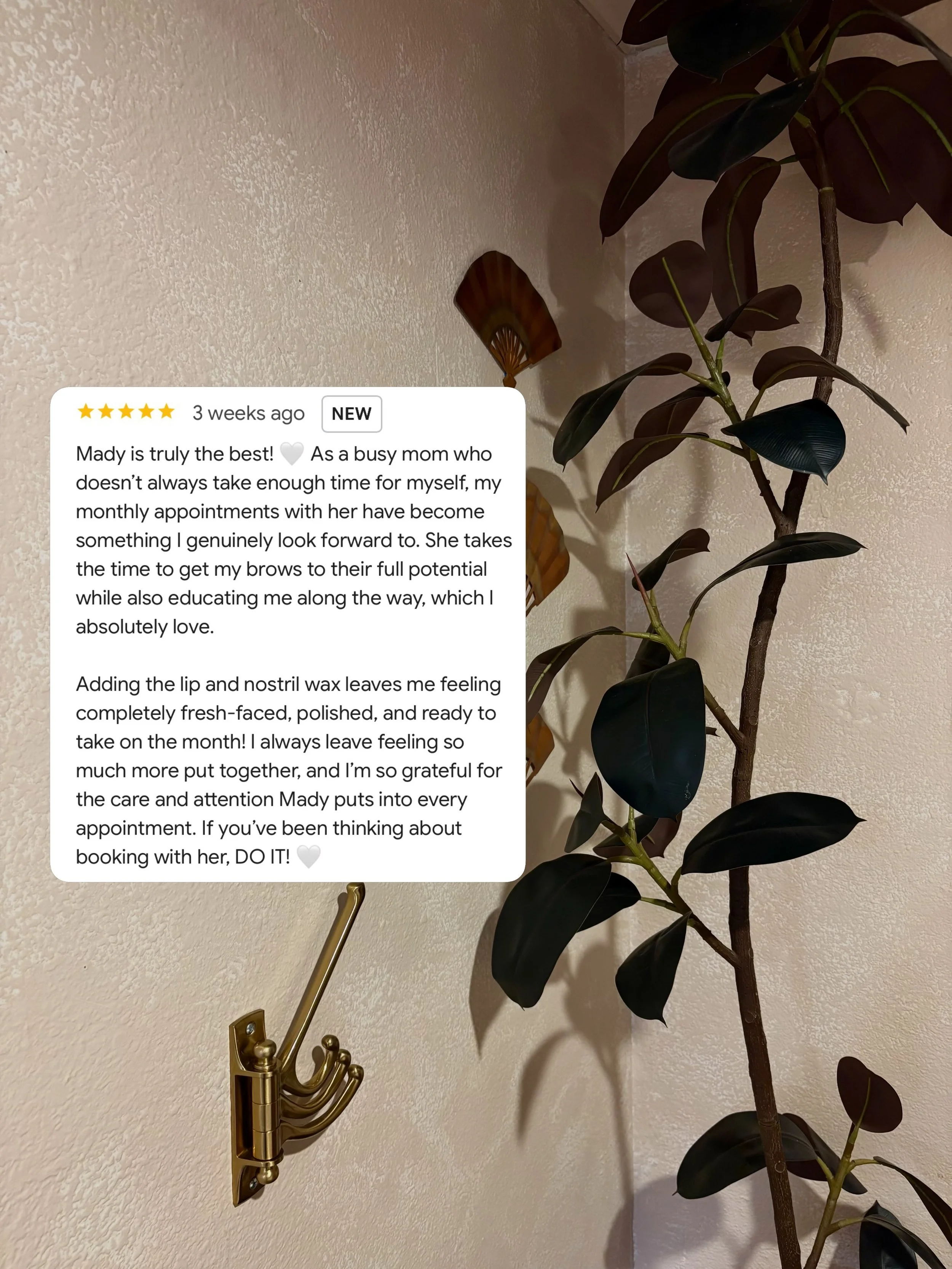 Client POV 🤎

These reviews quite literally make my world go round. From helping others find &amp; trust me, to reminding me that choosing to transition from a corporate employee to an esthetician &amp; business owner was the right decision.