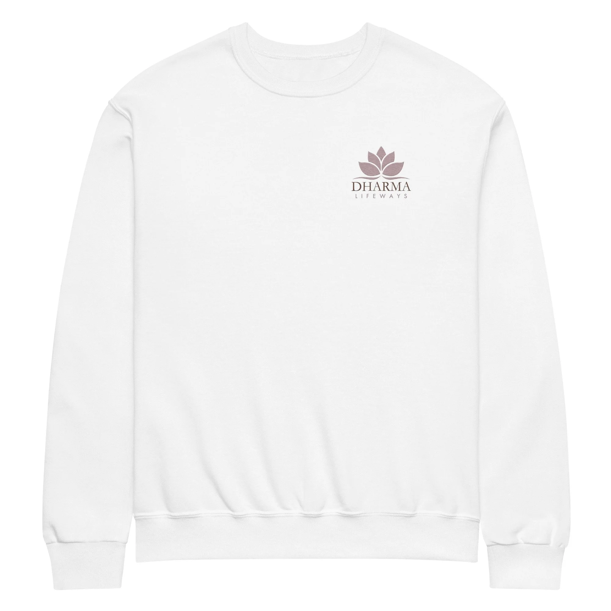 Dharma Lifeways Logo Crew neck sweatshirt