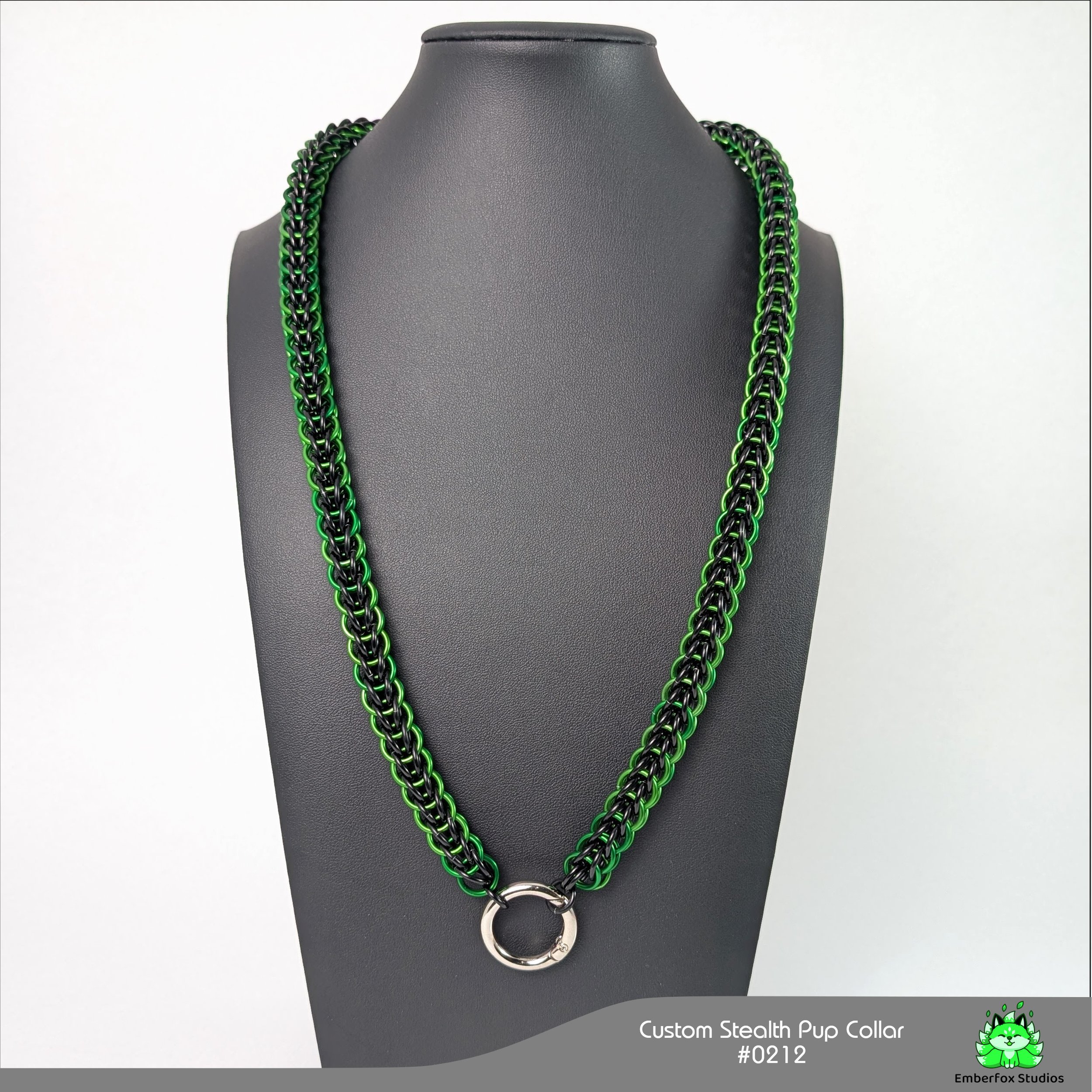 #0212 - Kelly Green, Gloss Black - 26"